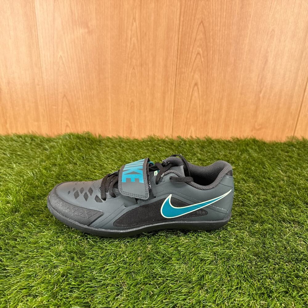 Nike Zoom Rival SD 2 Black Volt FZ9665-001 Men 6 / Women 7.5 Throwing Shoes - Picture 6 of 8